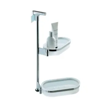 Complementi porta oggetti universale per box doccia cromato codice prod: B97100CR-BI product photo Default L2