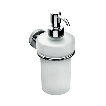 Contenitore dispenser sapone vetro acidato codice prod: B93720-VAN product photo Default L2
