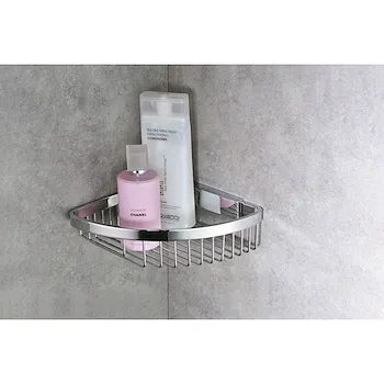 Griglia porta oggetti doccia angolare sganciabile cromata codice prod: B9649CR product photo Foto2 L2