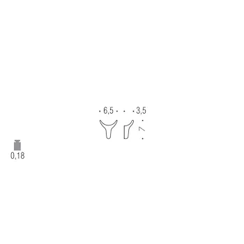 Hook appendiabiti cromato codice prod: BAM17-CR product photo Foto1 L2