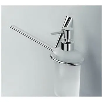 Land porta salviette 37,5 cm con dispenser sapone sinistra cromato codice prod: B2874SCR-VAN product photo Default L2