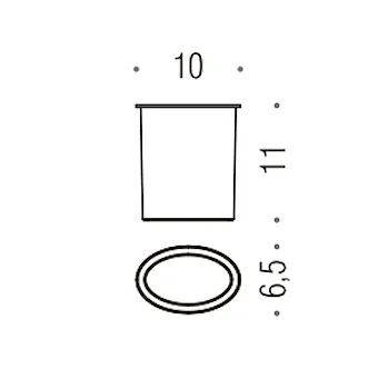 Land ricambio bicchiere satinato codice prod: B28520-VAN product photo Default L2