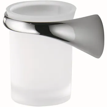 Link porta bicchiere a parete sinistra cromato codice prod: B2402SCR-VAN product photo Default L2