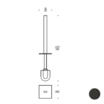 Look manico con ciuffo grafite codice prod: B16580GL product photo Default L2