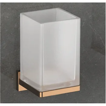 Look porta bicchiere a parete vetro satinato codice prod: B16020VL-VAN product photo Default L2