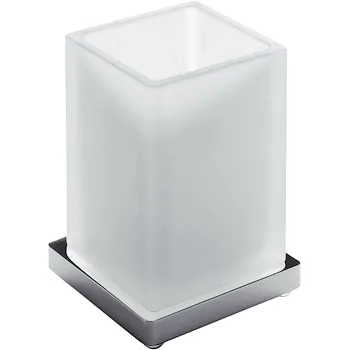 Look porta bicchiere da appoggio satinato cromato codice prod: B16410BM-VAN product photo Default L2