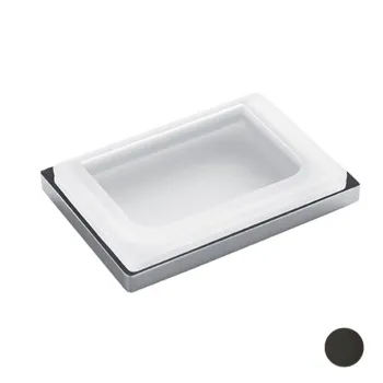 Look porta sapone da appoggio vetro satinato grafite codice prod: B16400GL-VAN product photo Default L2