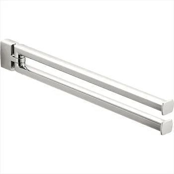 Lulu' porta salviette 35 cm doppio a snodo cromato codice prod: B62120CR product photo Default L2