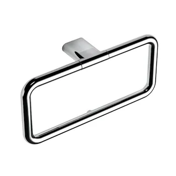 Mini porta salviette 22,8 cm ad anello nero opaco codice prod: B40310NM product photo Default L2