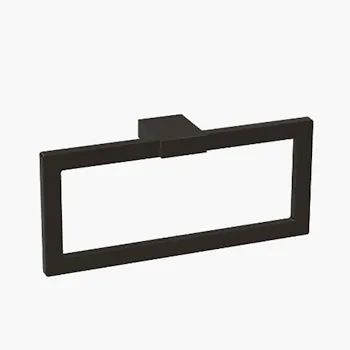 Miniq porta salviette 22,5 cm ad anello grafite opaco codice prod: B50310GM product photo Default L2