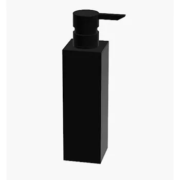 Miniq porta sapone a parete nero opaco codice prod: B93430NM product photo Default L2