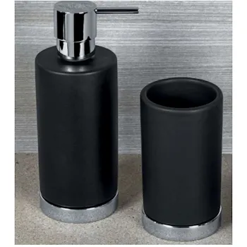 Nordic porta bicchiere da appoggio nero cromato codice prod: B52410CR-CNO product photo Foto2 L2