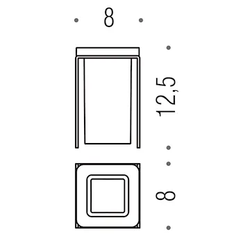 Over porta bicchiere da appoggio satinato cromato codice prod: B70410SS-VAN product photo Foto1 L2