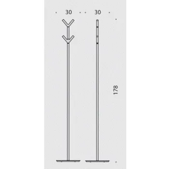 Planets piantana con porta salviette e 2 appendiabiti cromata codice prod: B98040CR product photo Foto1 L2