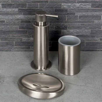Plus dispenser sapone da appoggio zirconium codice prod: W49800HPS1 product photo Foto2 L2