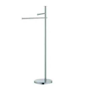 Plus piantana con portasalviette a 2 bracci cromata codice prod: W49360CR product photo Default L2