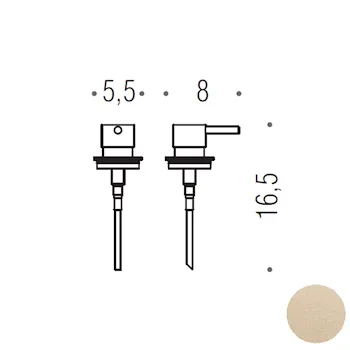 Plus pompetta dispenser sapone vintage satinato codice prod: W49530VM product photo Default L2