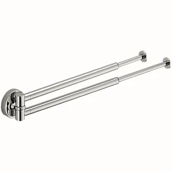 Plus porta salviette 28 cm a snodo allungabile cromato codice prod: W49140CR product photo Default L2