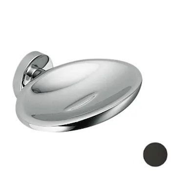 Plus porta sapone a parete grafite opaco codice prod: W49010GM product photo Default L2