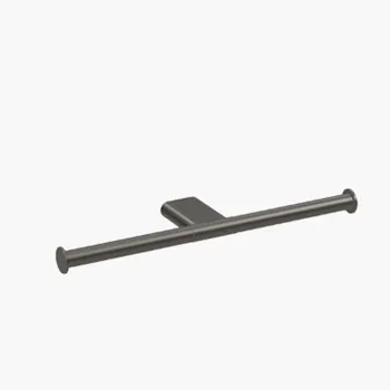 Porta Rotolo Doppio Zirconium serie Mini codice prod: B40900HPS1 product photo Default L2