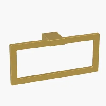 Porta salviette ad anello oro matt serie Miniq codice prod: B50310OM product photo Default L2