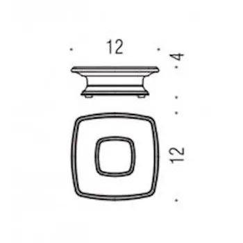 Portofino porta sapone da appoggio cromato codice prod: B32420CR-VAN product photo Foto1 L2