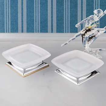 Portofino porta sapone da appoggio cromato codice prod: B32420CR-VAN product photo Foto2 L2