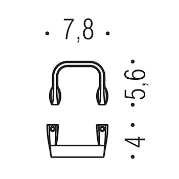 Trenta porta abito grafite opaco codice prod: BPT27-GM product photo Foto1 L2