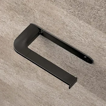 Trenta porta rotolo nero opaco codice prod: B30080NM product photo Foto2 L2