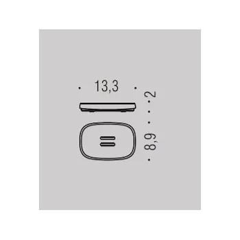 Trenta porta sapone da appoggio cromato codice prod: B30400CR product photo Foto1 L2