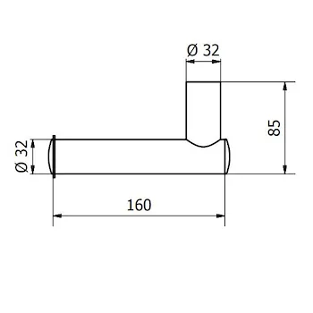 Elegance porta rotolo singolo nero opaco ral 9011 codice prod: ELPRTDNREV product photo Foto4 L2