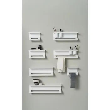 Lissom mensola porta salviette bianco opaco codice prod: EVLI300 product photo Foto3 L2