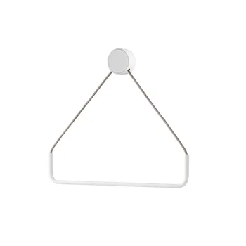 Ringporta salviette triangolare bianco opaco codice prod: EVRGPSBCB product photo Default L2