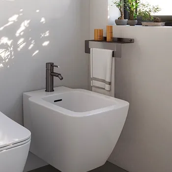 Cleo mensola porta oggetti doccia 30 cm gun metal codice prod: 000020198130000 product photo Foto1 L2