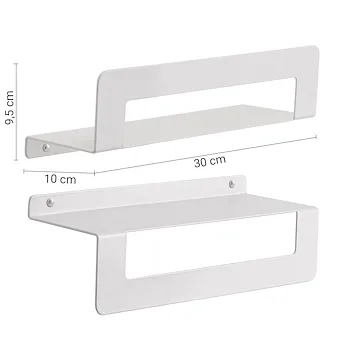 CLEO porta oggetti mensola 30 cm bianco opaco codice prod: 000020190230000 product photo Foto1 L2