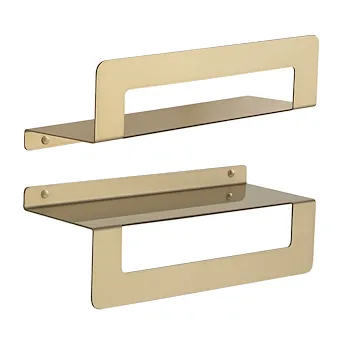 CLEO porta oggetti mensola 30 cm doccia oro codice prod: 000020198830000 product photo Default L2
