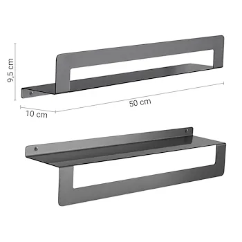 CLEO porta oggetti mensola 50 cm doccia metal gun codice prod: 000020198150000 product photo Foto1 L2