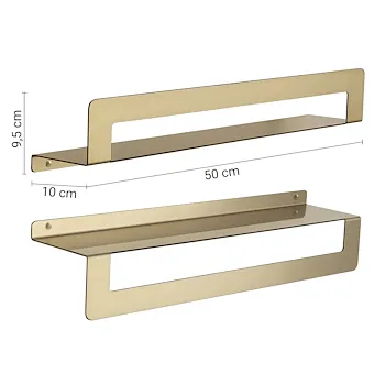 CLEO porta oggetti mensola 50 cm doccia oro codice prod: 000020198850000 product photo Foto1 L2
