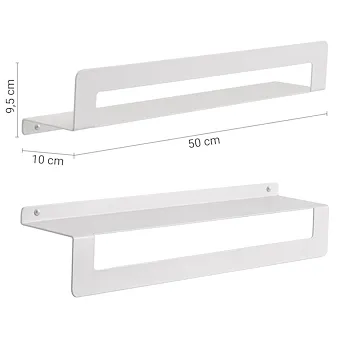 CLEO portaoggetti mensola 50 cm bianco codice prod: 000020190250000 product photo Foto1 L2