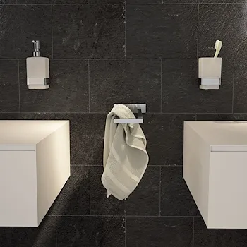 Elba dispenser sapone a parete cromato in vetro satinato codice prod: 0000A0811300000 product photo Foto2 L2