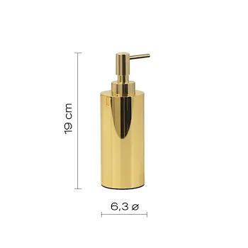 Elettra dispenser sapone da appoggio oro codice prod: 0000EE808700000 product photo Foto1 L2
