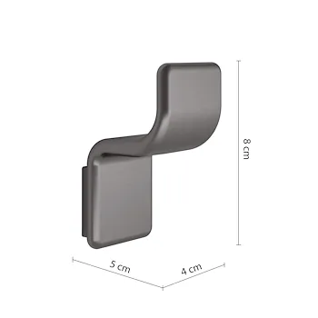Il giglio appendiabiti a parete grigio lucido codice prod: 0000A9268100000 product photo Foto1 L2