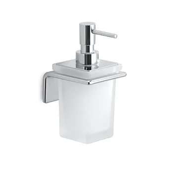 Il Giglio dispenser sapone a parete cromato in vetro satinato codice prod: 0000A9811300000 product photo Default L2