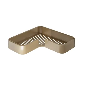 Il giglio porta oggetti doccia angolare a parete oro opaco codice prod: 0000A9838800000 product photo Default L2
