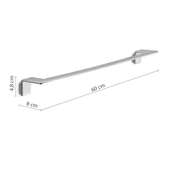 Il Giglio porta salviette 60 cm cromato codice prod: 0000A9211360000 product photo Foto1 L2