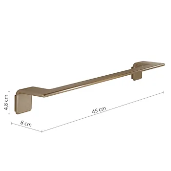 Il giglio portasalviette 45 cm oro opaco codice prod: 0000A9218845000 product photo Foto1 L2