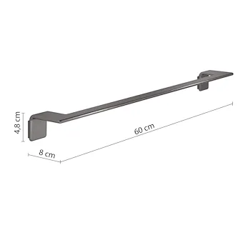 Il giglio portasalviette 60 cm grigio lucido codice prod: 0000A9218160000 product photo Foto1 L2