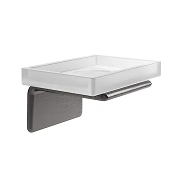 Il giglio portasapone a parete grigio lucido codice prod: 0000A9118100000 product photo Default L2