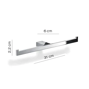 Lanzarote porta rotolo doppio cromato codice prod: 0000A3291300000 product photo Foto1 L2