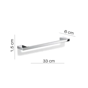 Lanzarote porta salviette 33 cm cromato codice prod: 0000A3211330000 product photo Foto1 L2